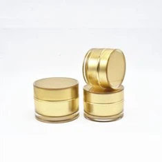 二重壁プラスチッククリームジャー